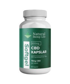 600 mg CBD Kapslar Mockup 1