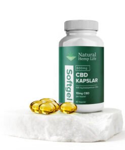 600 mg CBD Kapslar Mockup