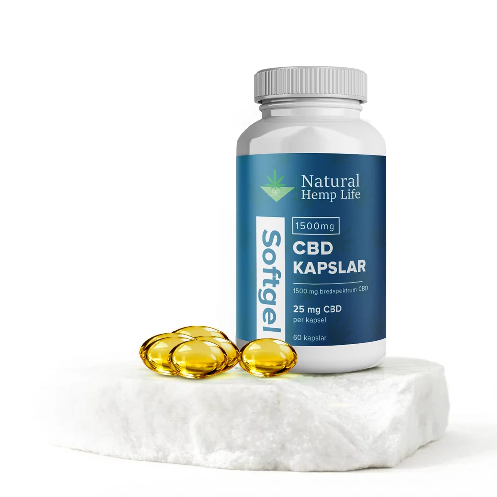CBD Kapslar 1500mg Miljö
