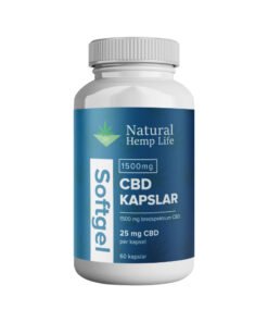 CBD Kapslar Mockup 1500mg