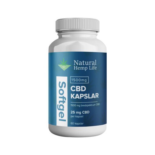 CBD Kapslar Mockup 1500mg