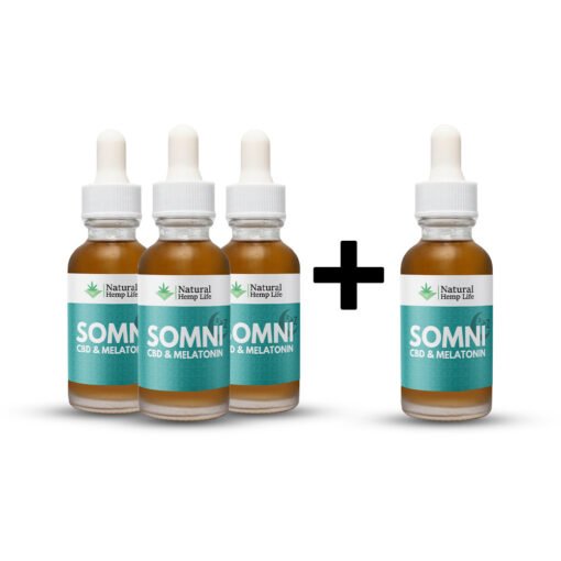 4 för 3 - CBD Somni (Melatonin + CBD)