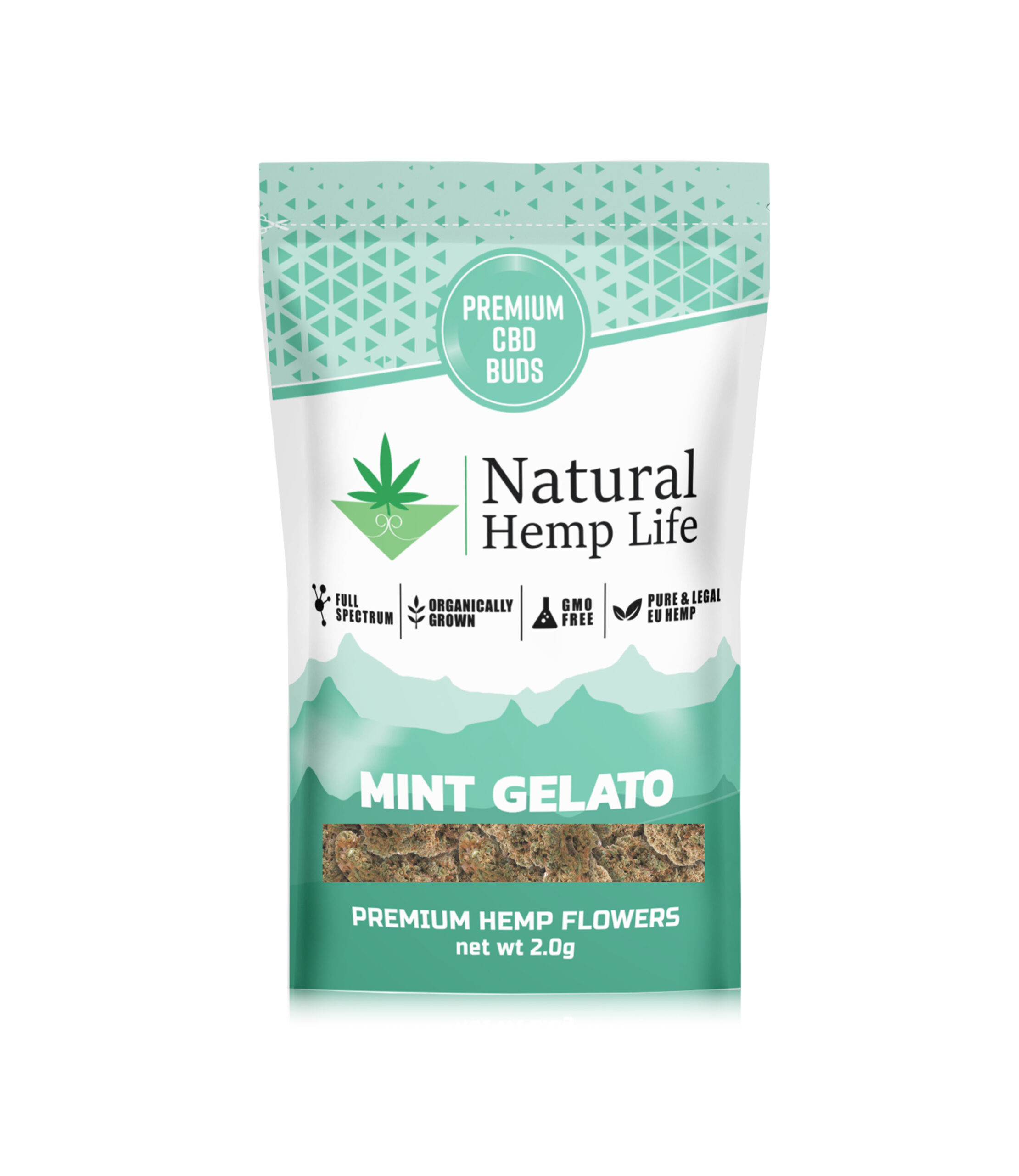 Mint Gelato Premium CBD Buds