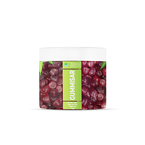 CBD Gummisar 1250mg