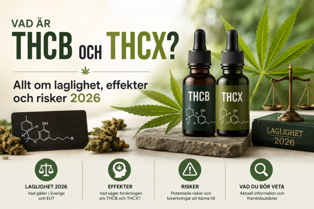 Vad är THCB och THCX?