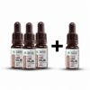 4 för 3 CBD Olja 50% 5000 mg, fyra flaskor Natural Hemp Life