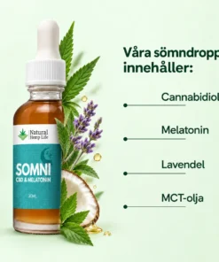 Vad våra Somni Droppar innehåller